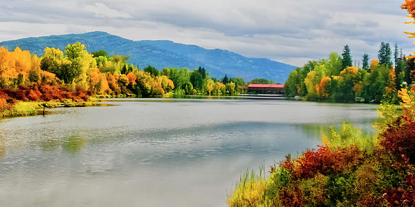 Fall Color at Sand Creek Photograph